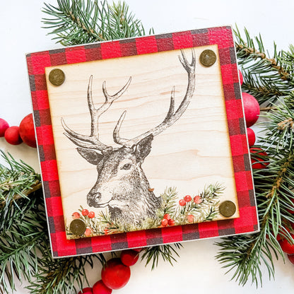 Christmas Mini Tiered Tray Signs
