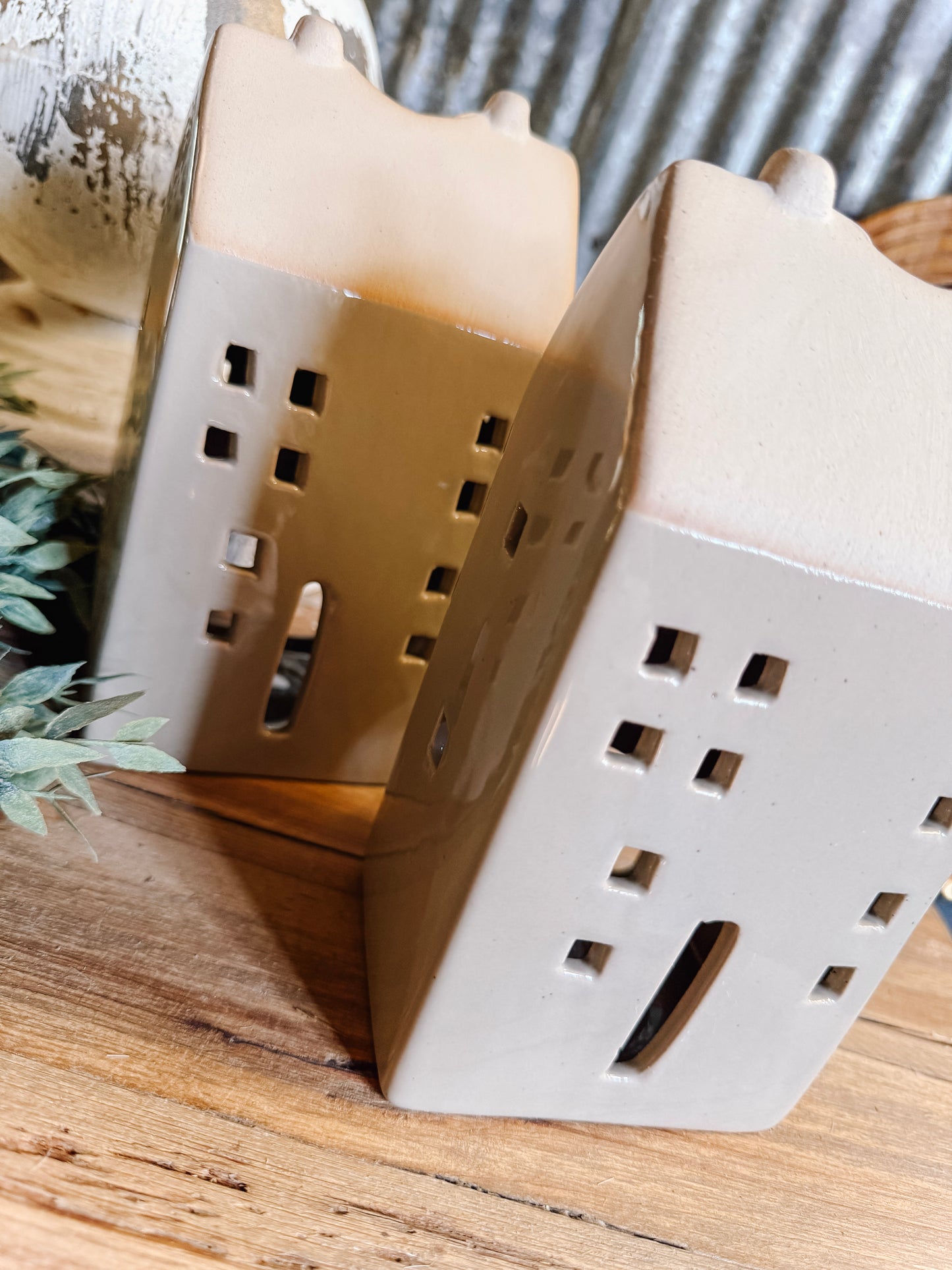 Beige Ceramic House