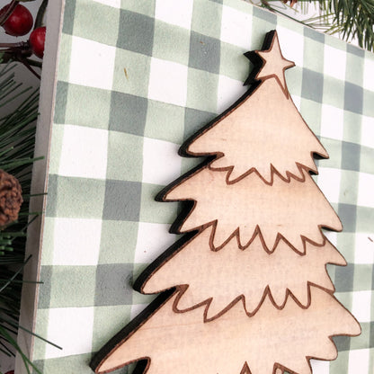 Christmas Mini Tiered Tray Sign