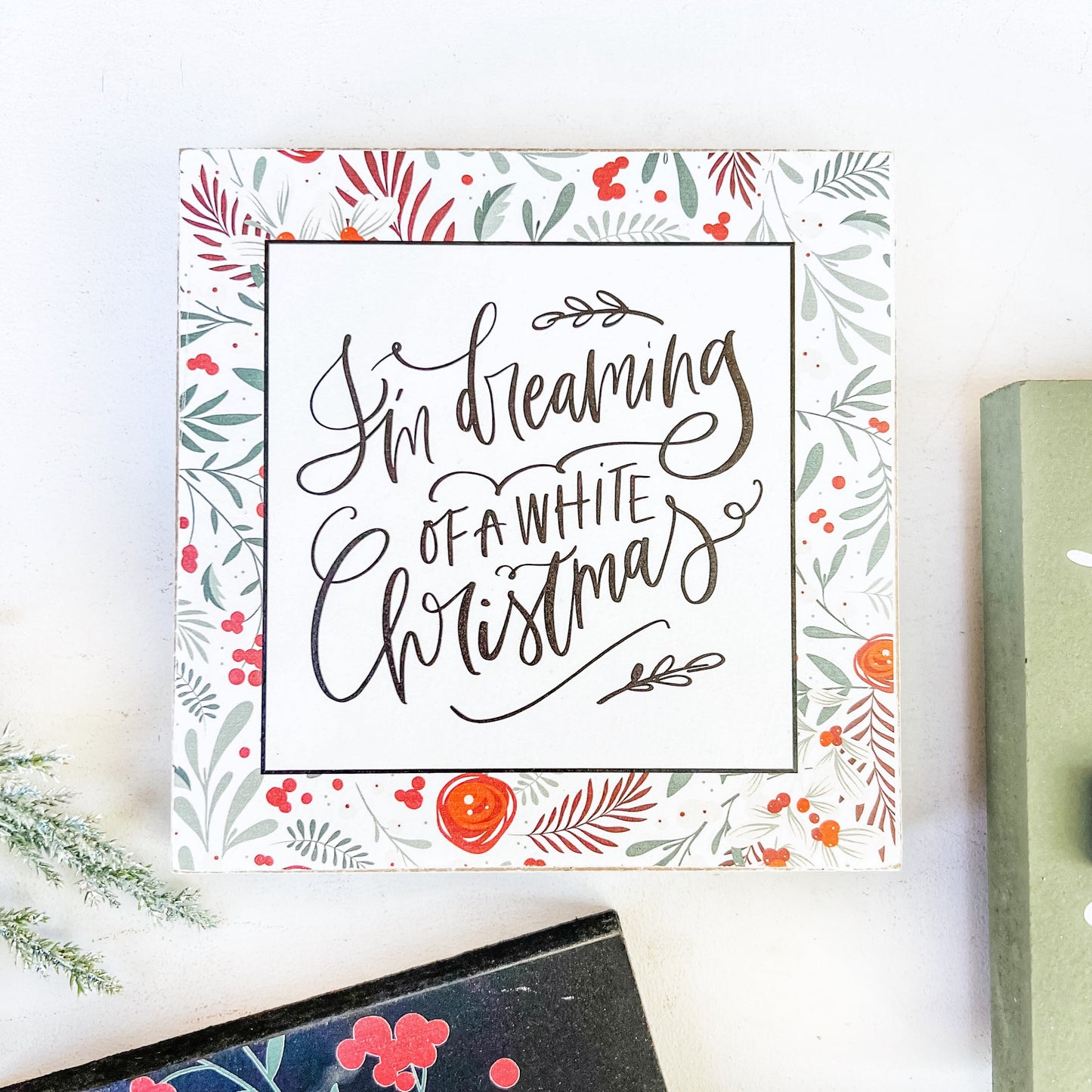 Christmas Mini Tiered Tray Signs