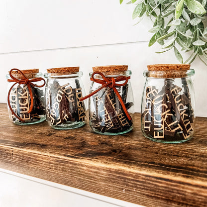 Mini Jar of F*cks / Swear Jars