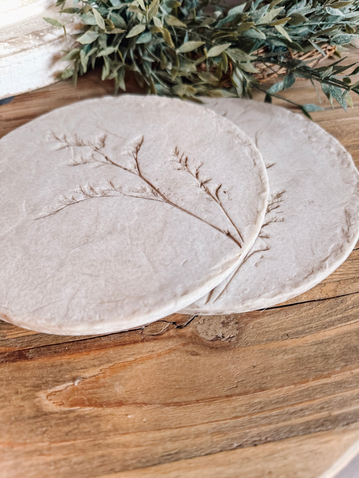 Botanical Stamp Trivet/Coaster