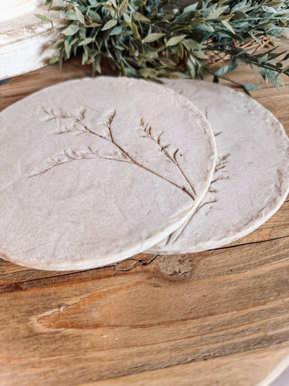 Botanical Stamp Trivet/Coaster