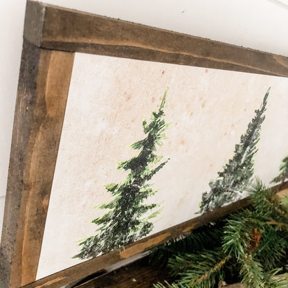 The More the Merrier Christmas Wood Sign