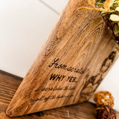 Funny Engraved Cutting Board