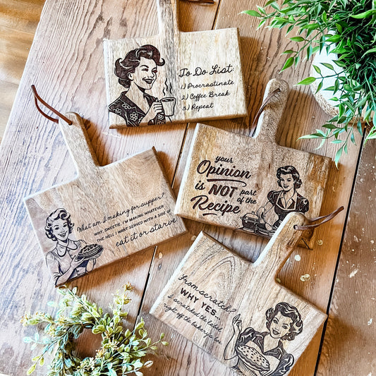 Funny Engraved Cutting Board