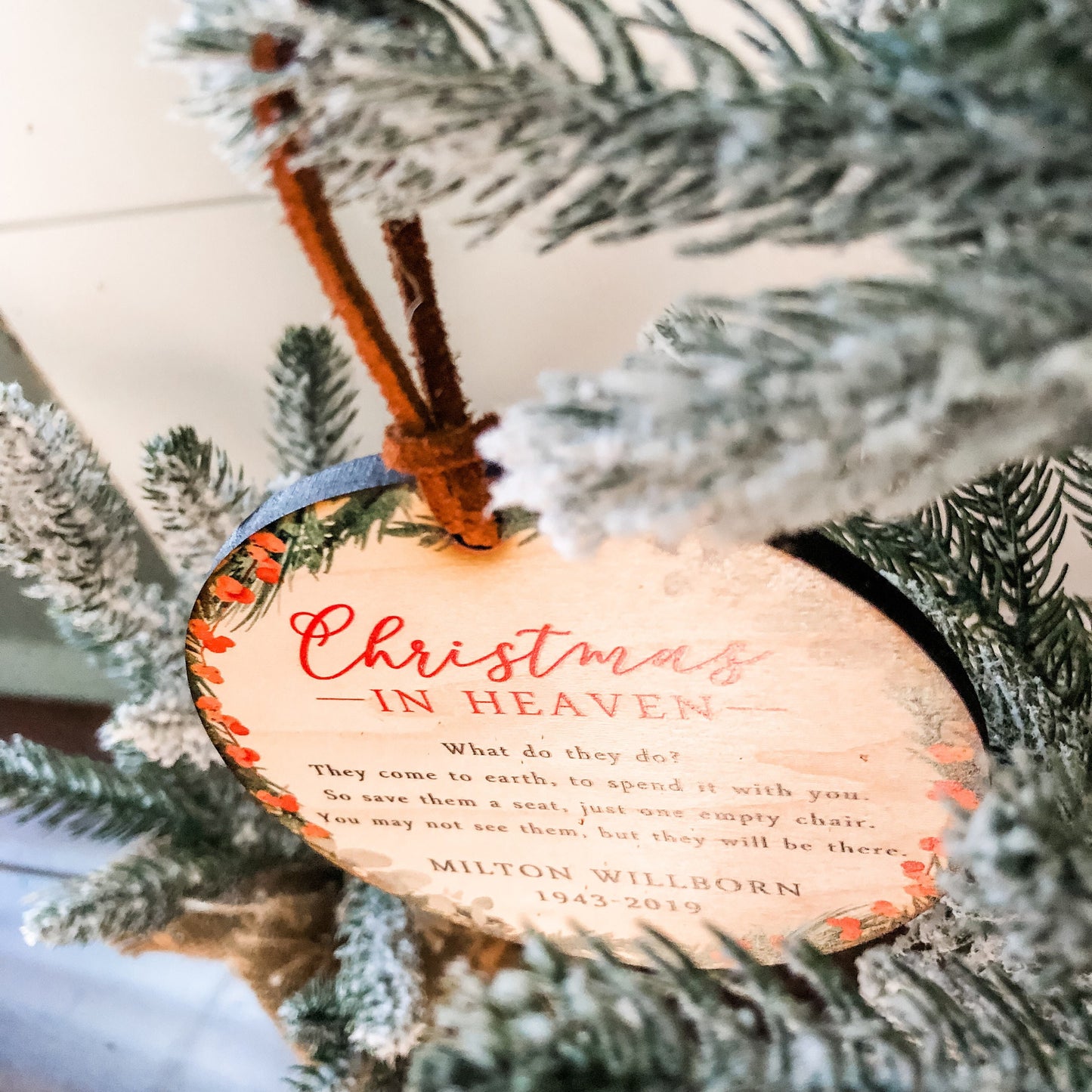 Christmas In Heaven Ornament