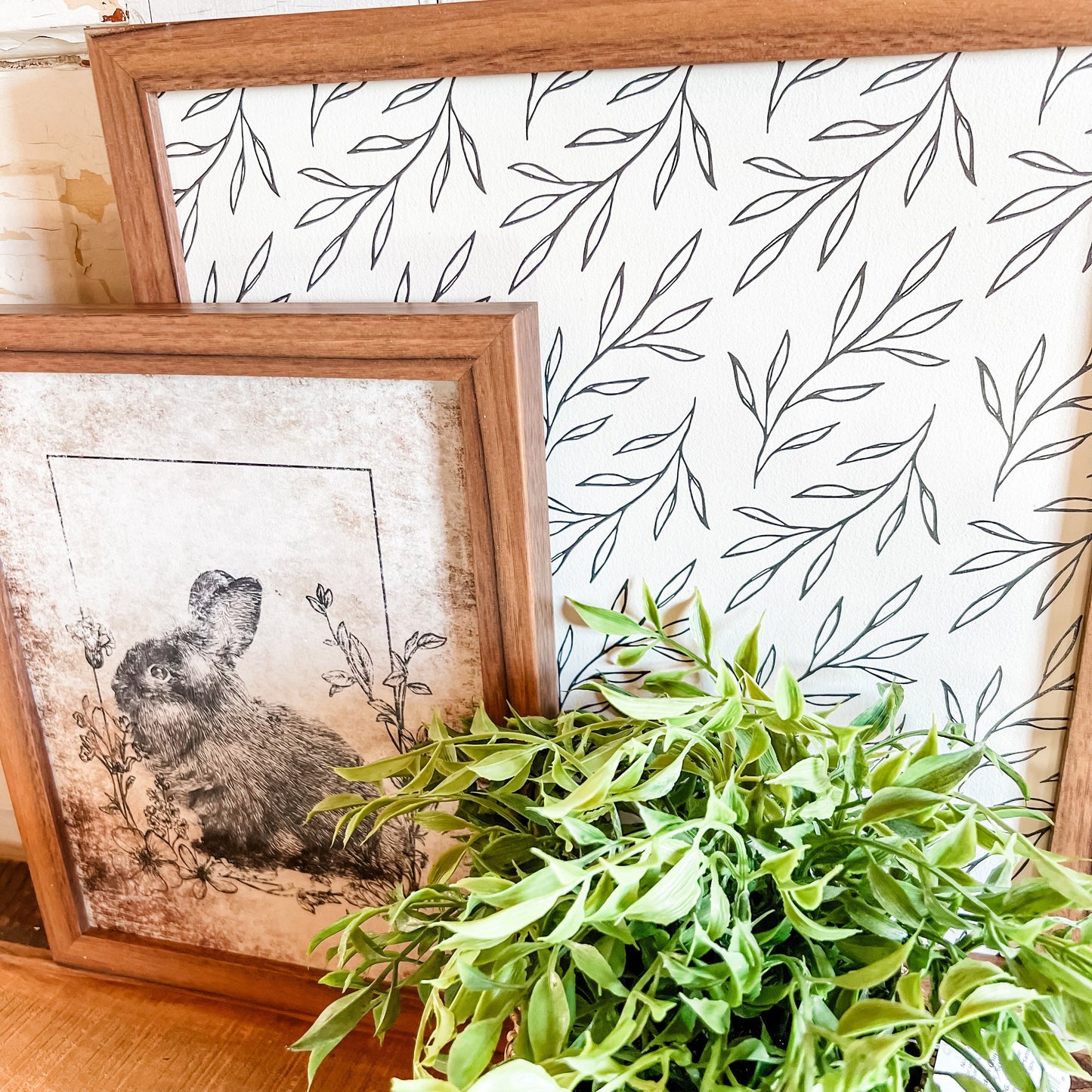 Whimsical Black & White Floral Prints