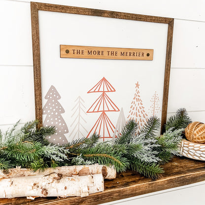 Scandinavian and Boho Style Christmas Sign