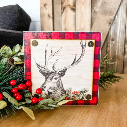 Christmas Mini Tiered Tray Signs