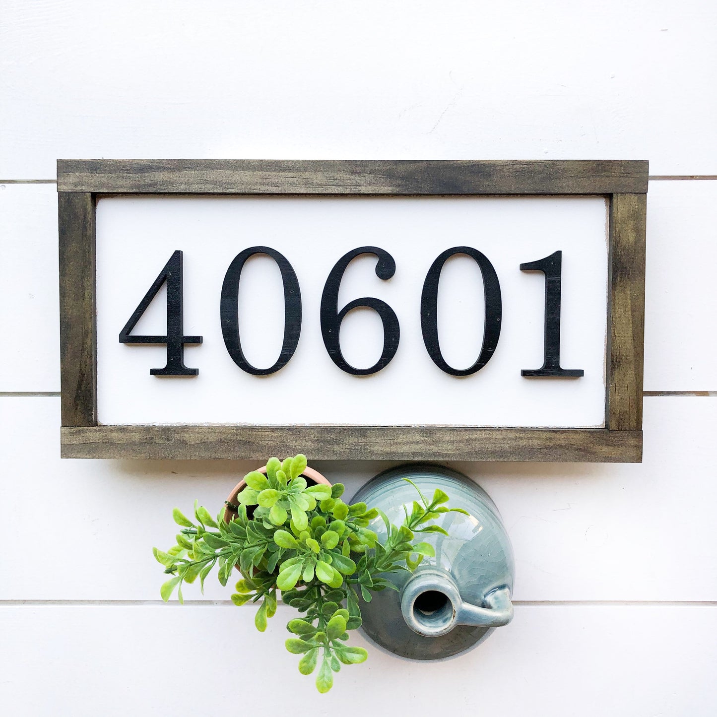 Personalized Zip Code Sign