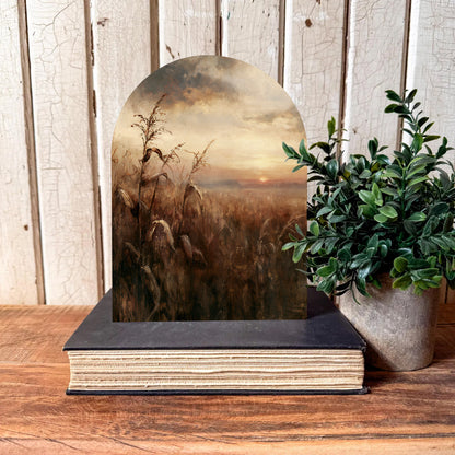 Fall Arched Sign Shelf Sitter