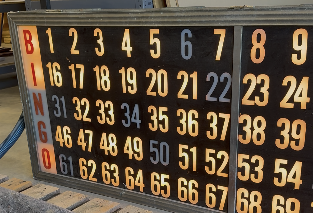 BINGO AT THE BARN SIGN-UP FOR 11/30 AT 2PM