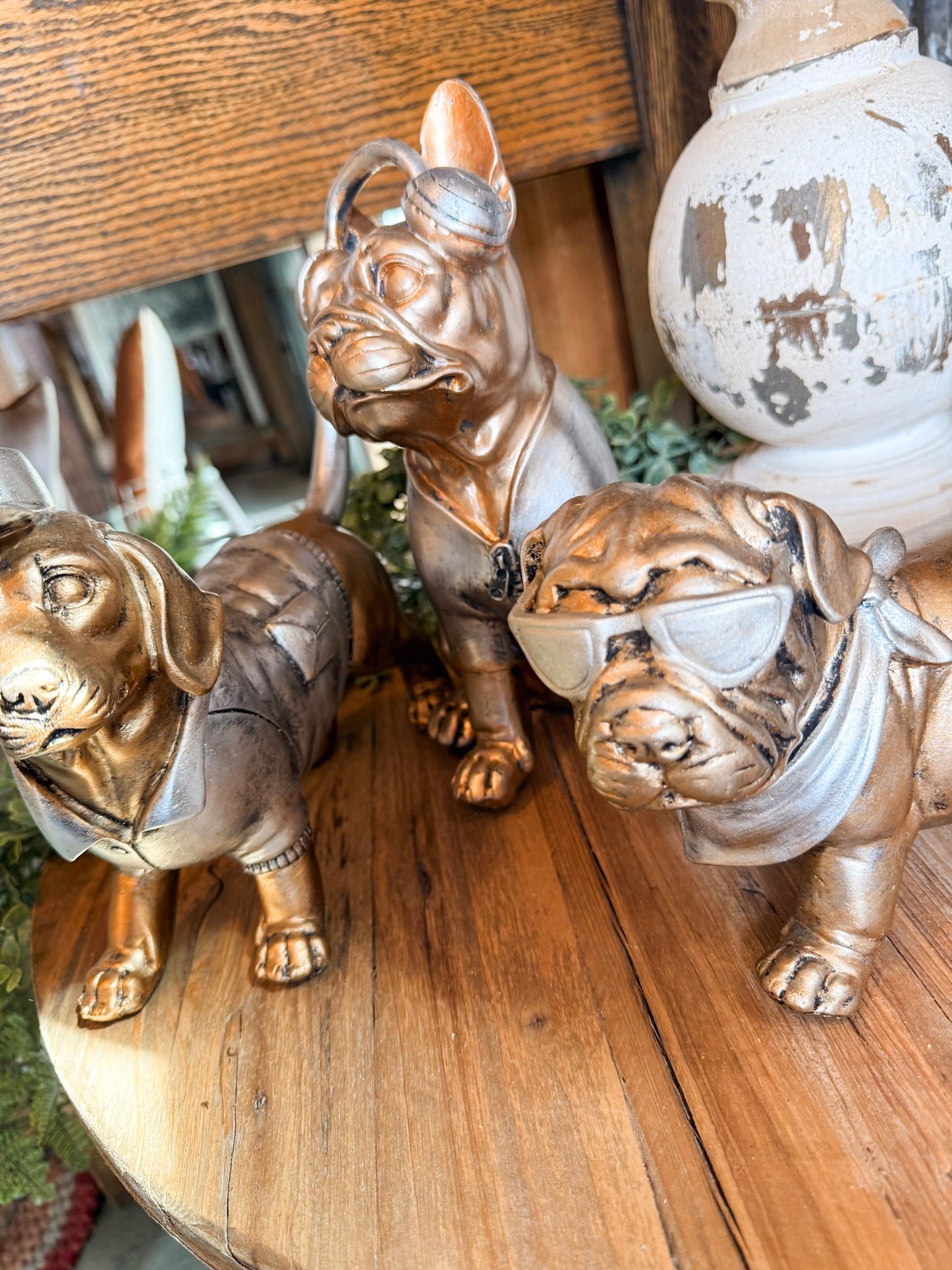10" Cool Dogs Figurine