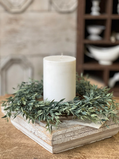 Twilight Ash Candle Ring 12"