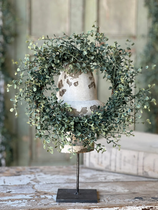 Twilight Green Candle Ring 12"