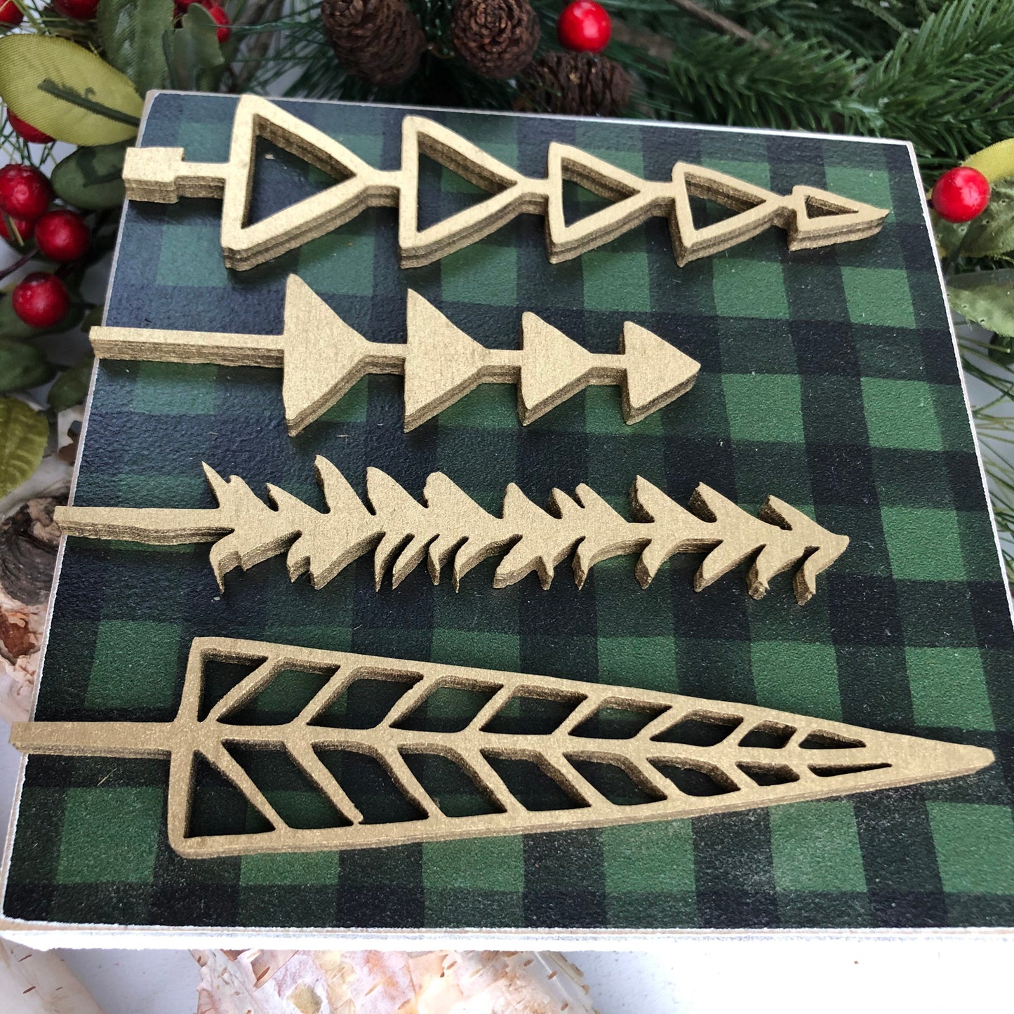Christmas Mini Tiered Tray Sign