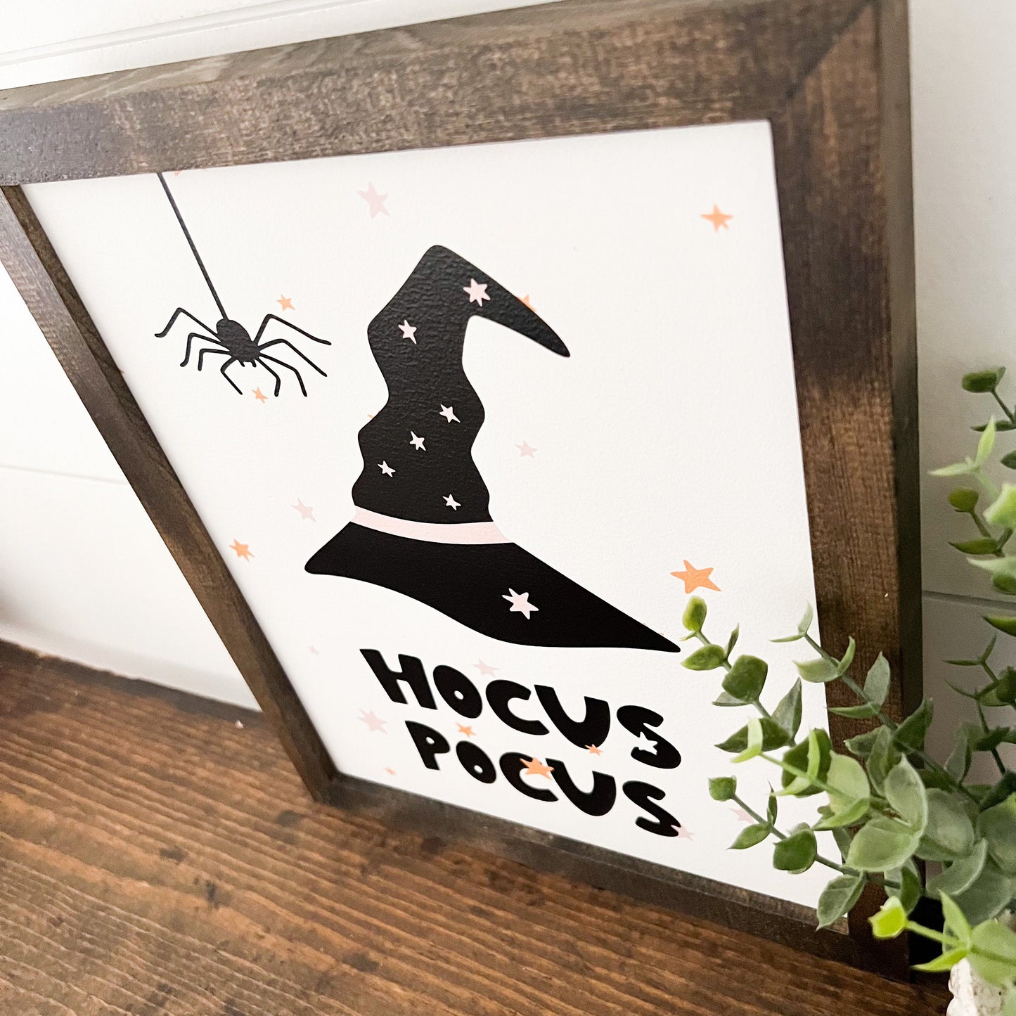 Happy Halloween Wood Sign