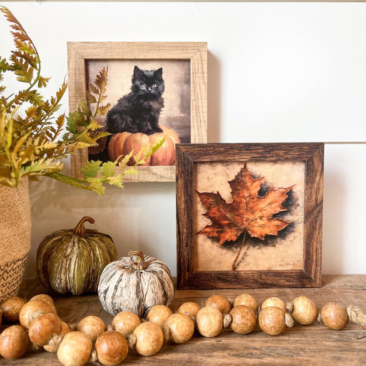 Mini Fall Wood Sign