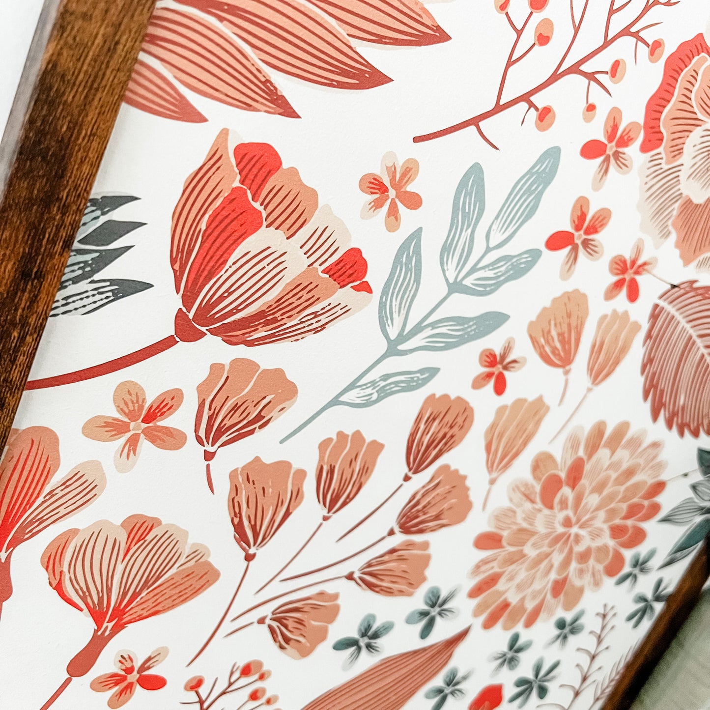 Whimsical Floral Layering Sign