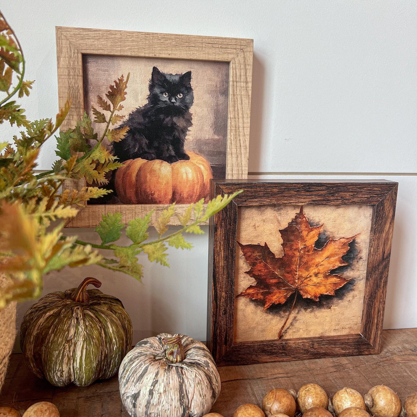 Mini Fall Wood Sign