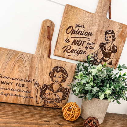 Funny Engraved Cutting Board