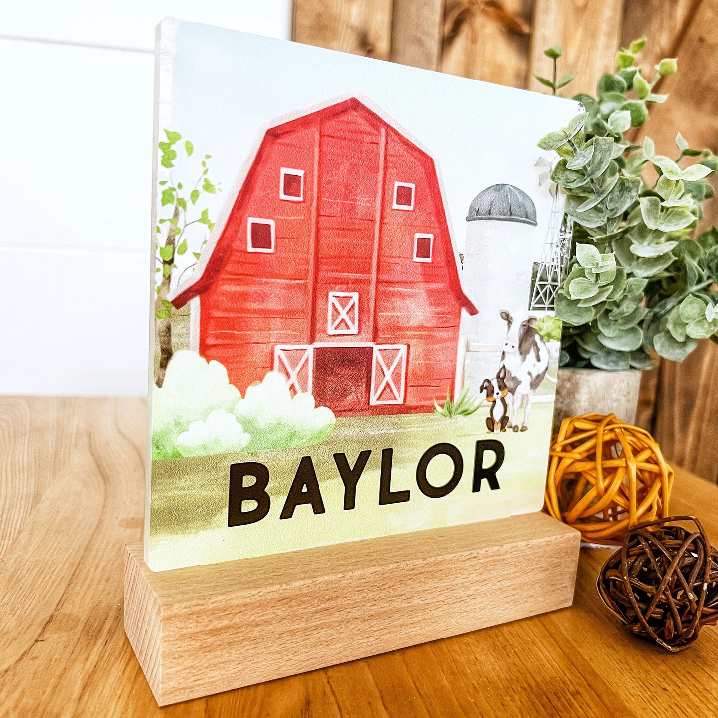 Farm Theme Nightlight