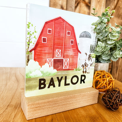Farm Theme Nightlight
