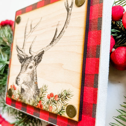 Christmas Mini Tiered Tray Signs