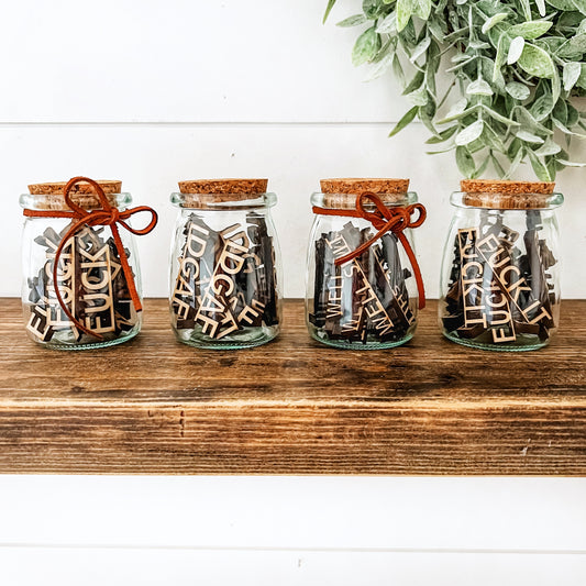 Mini Jar of F*cks / Swear Jars