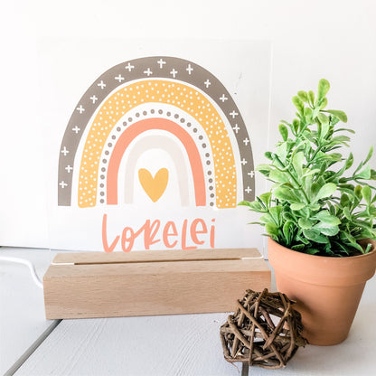 Personalized Rainbow Nightlight