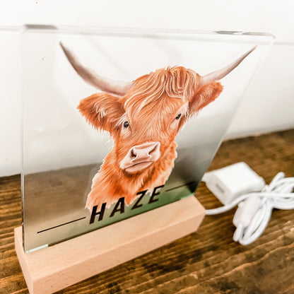 Highland Cow Nightlight