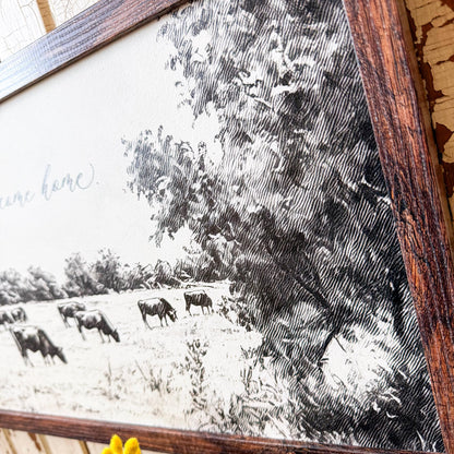 Love You Till the Cows Come Home Wall Art