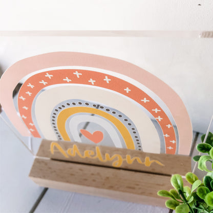 Personalized Rainbow Nightlight