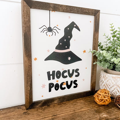Happy Halloween Wood Sign