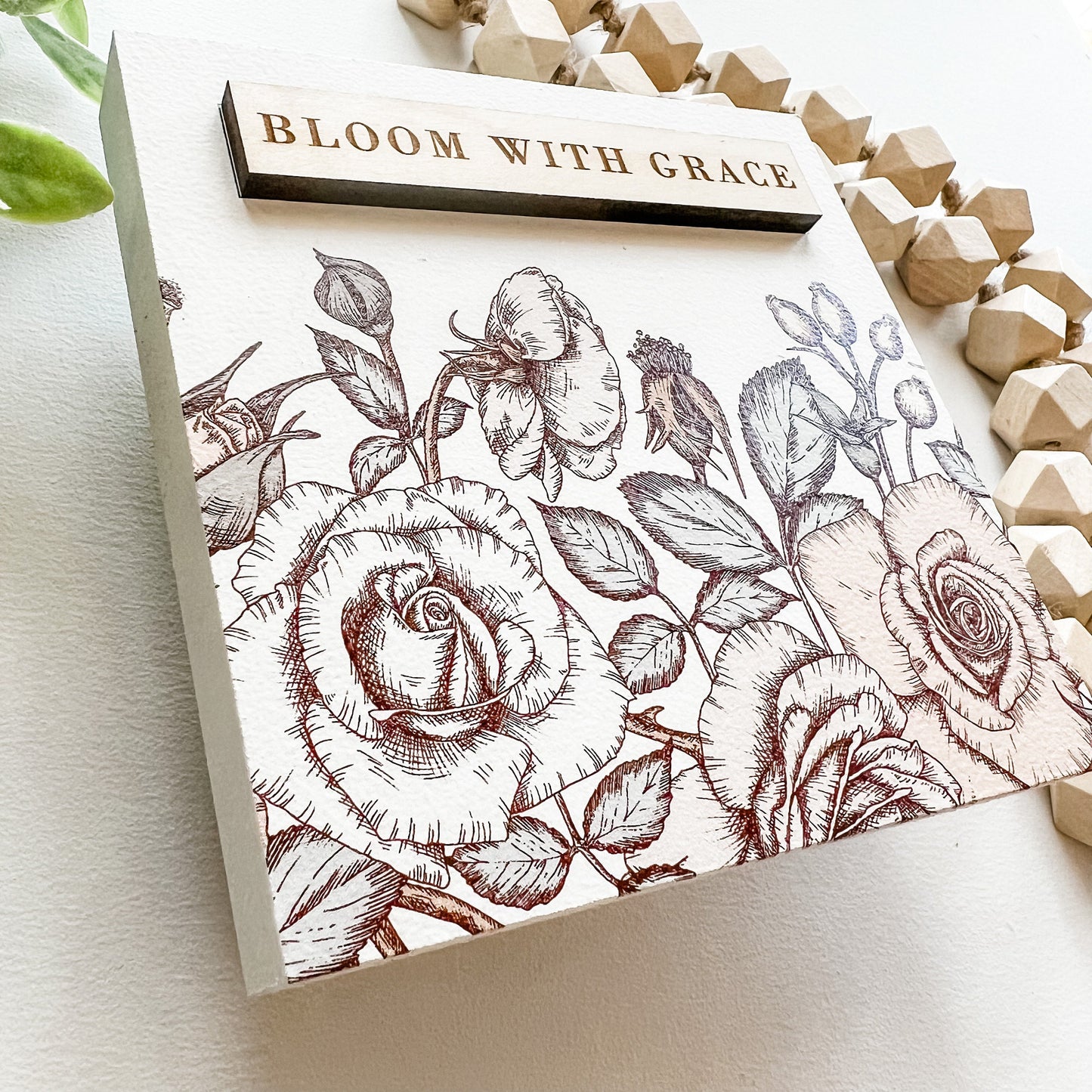 Spring Mini Tiered Tray Signs