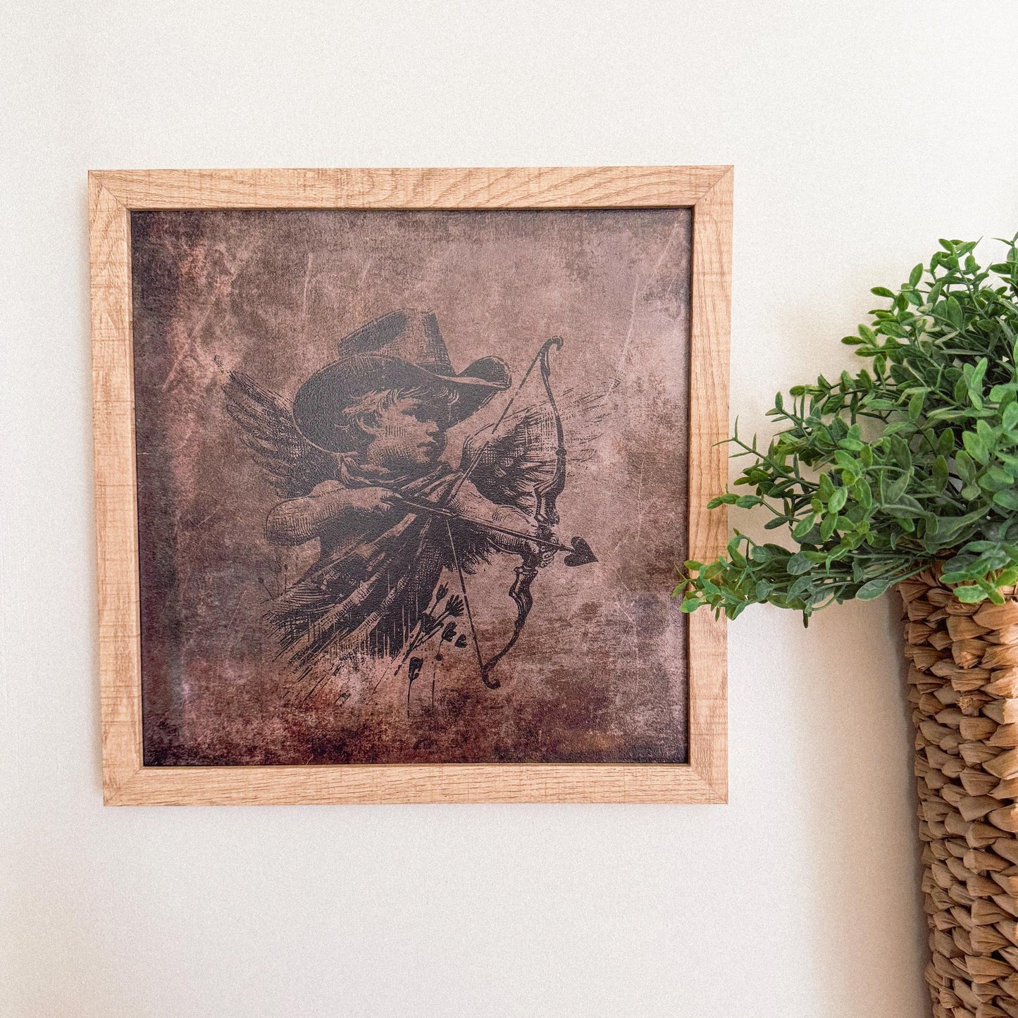Vintage Cupid Valentines Day Sign