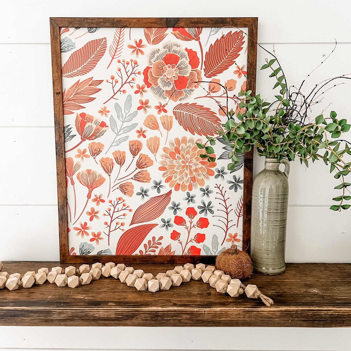 Whimsical Floral Layering Sign