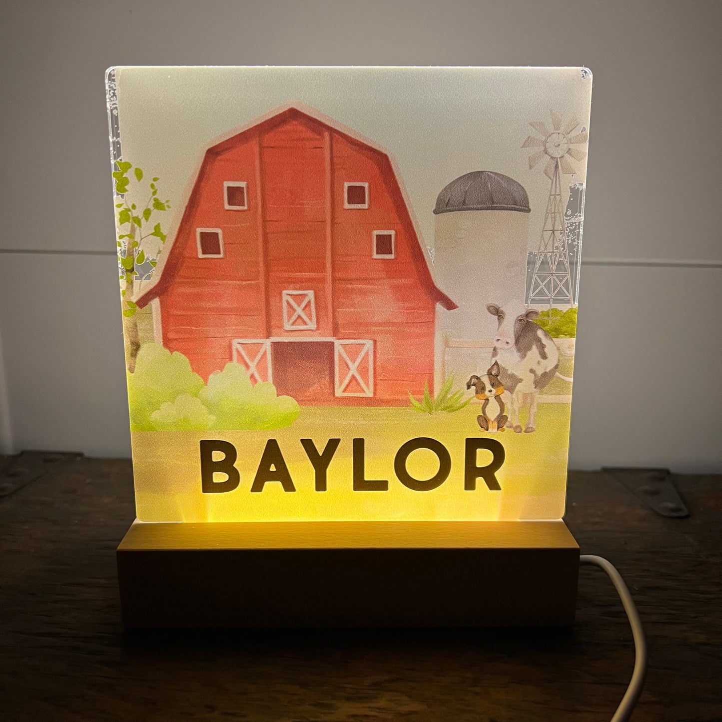 Farm Theme Nightlight
