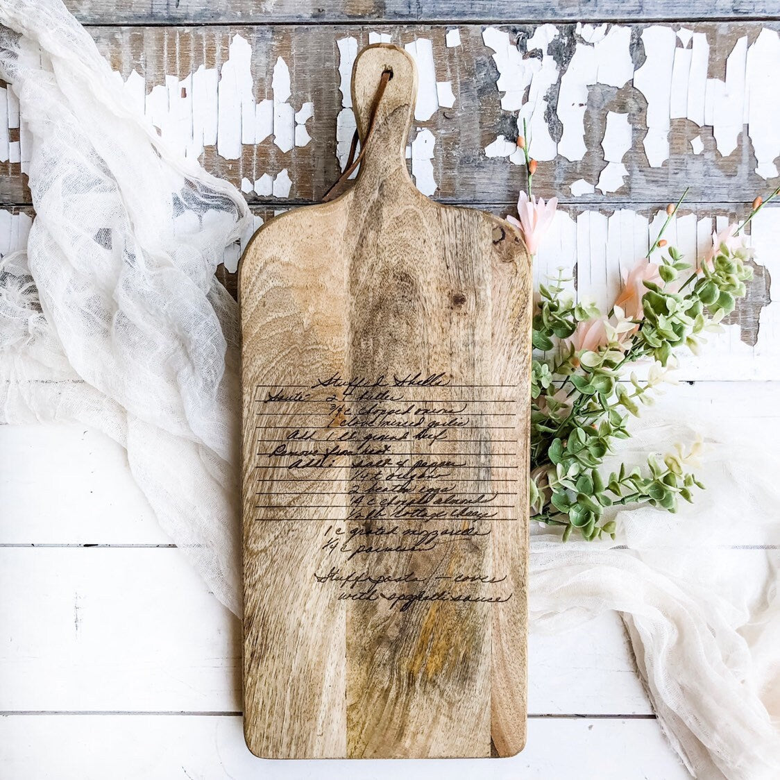 Personalized Engraved Cutting Board