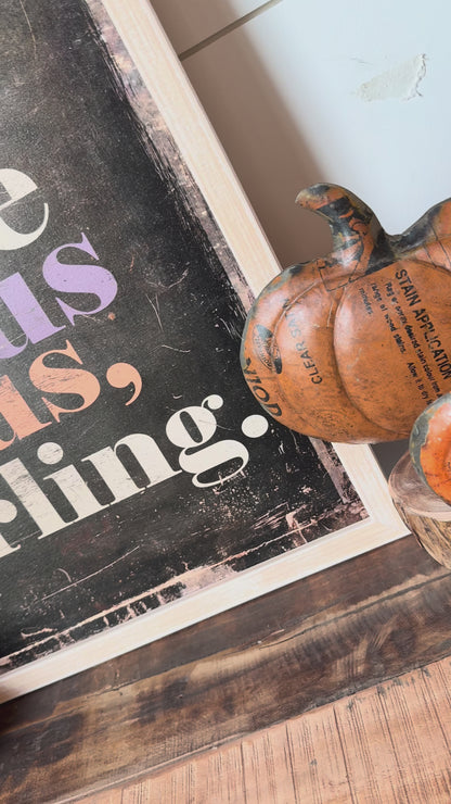 It Just A Little Hocus Pocus Wood Sign