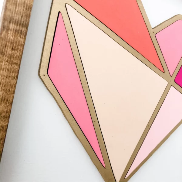 Geometric Heart Sign - Image 2