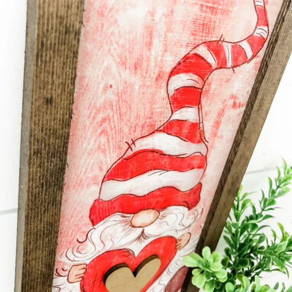 Valentine Gnome Sign - Image 4