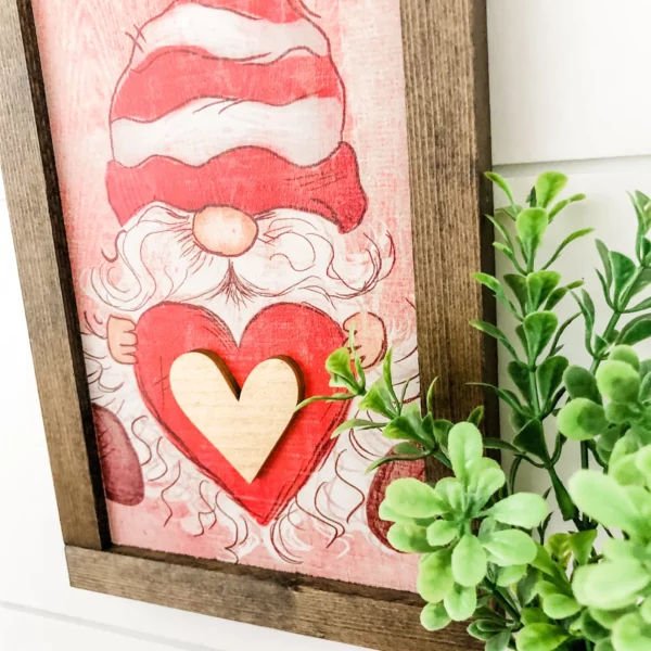 Valentine Gnome Sign - Image 2