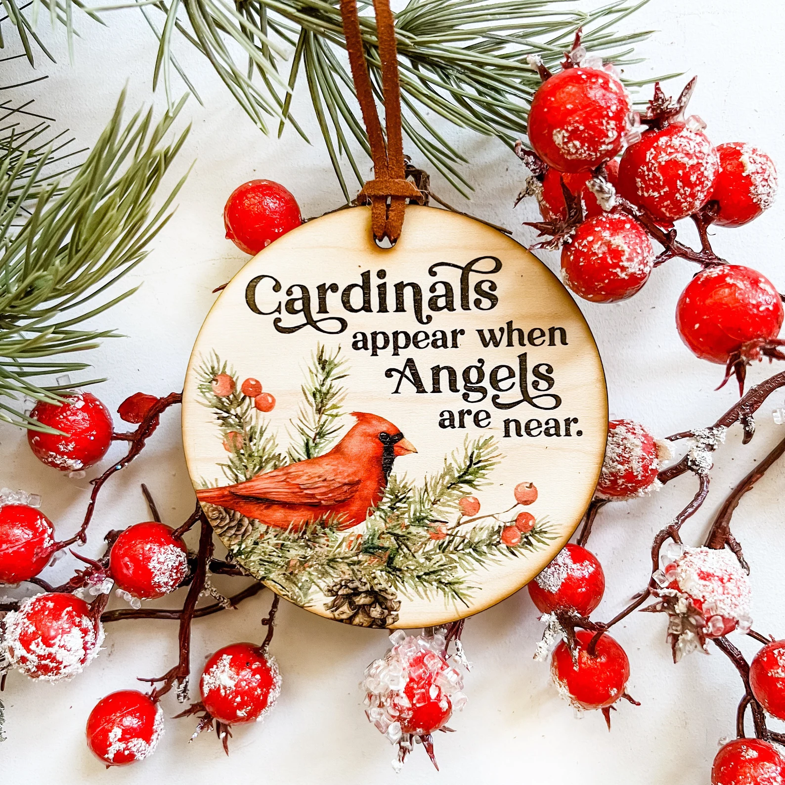 Christmas in Heaven Memorial Ornament – WillowBee Signs