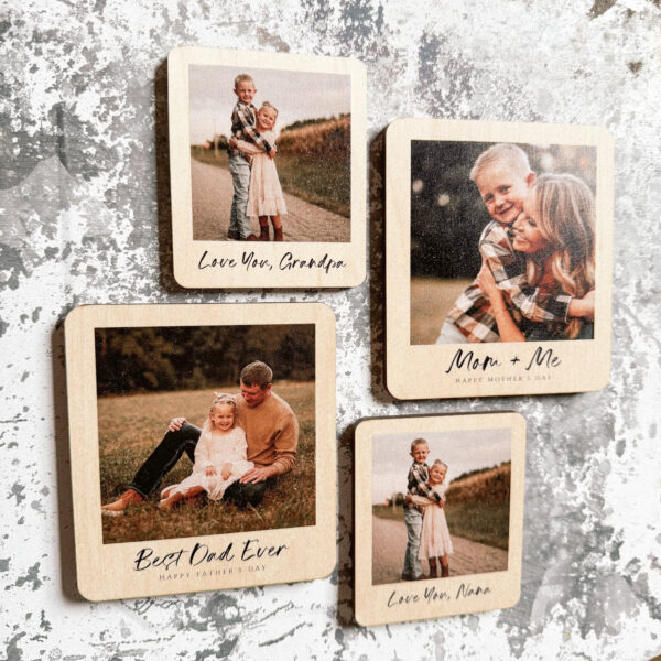 Custom Photo Magnet on Wood - Image 6