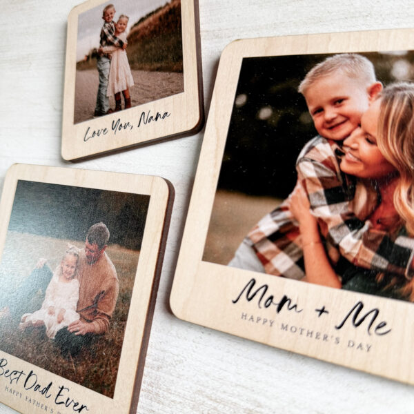 Custom Photo Magnet on Wood - Image 7