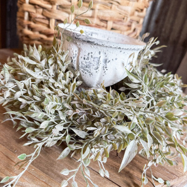 Mixed Sage Candle Ring 14" - Image 2