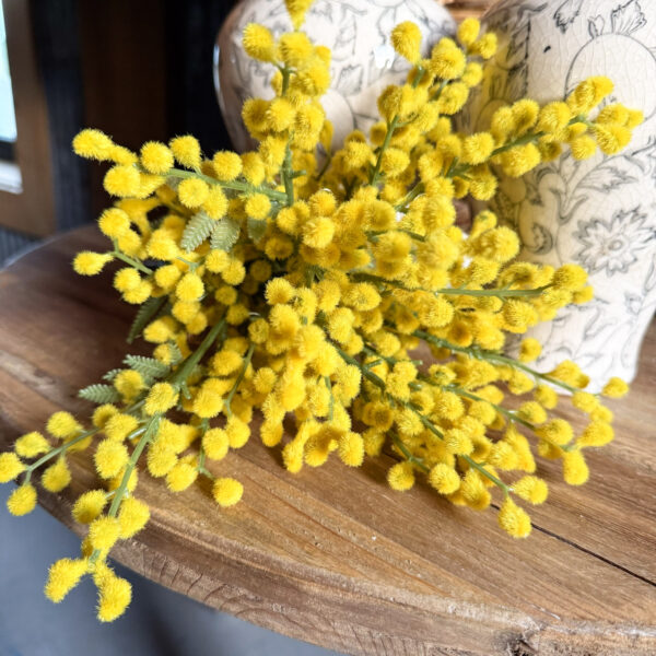 Medallion Yellow Mimosa Bundle 13"