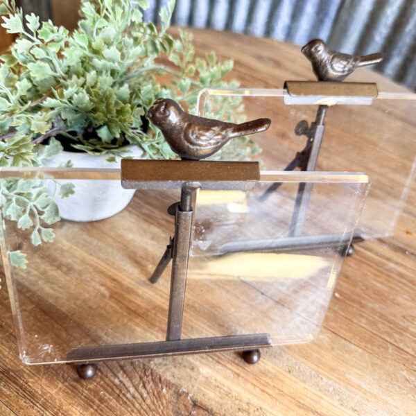 Bronze Bird Picture Easel - Image 4